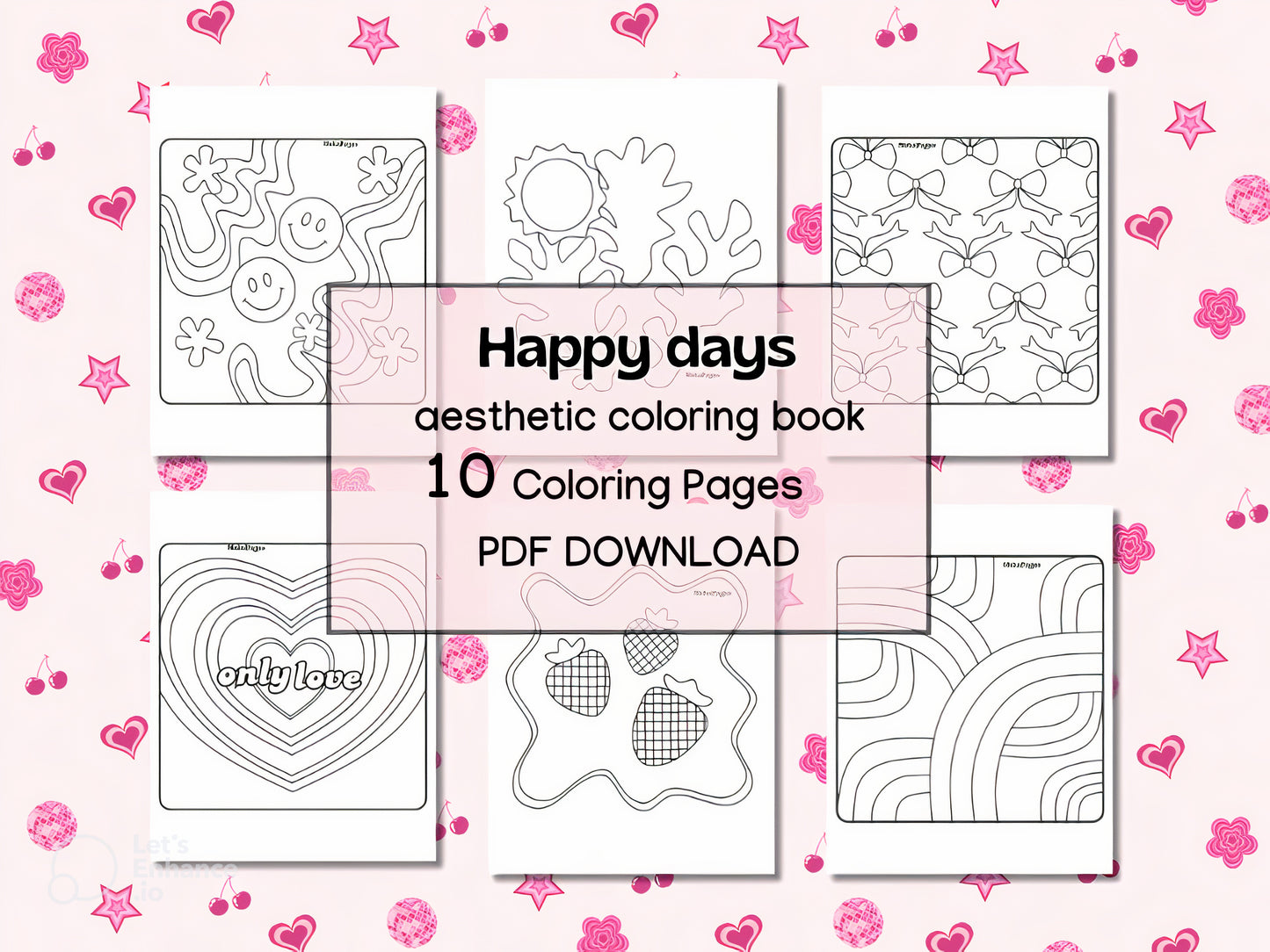 HAPPY DAYS COLORING BOOK