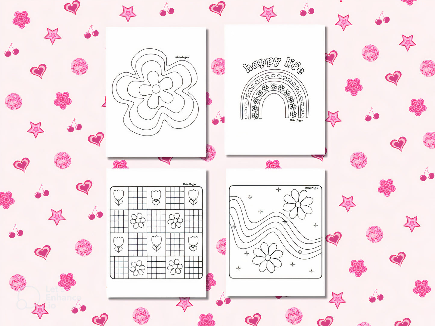HAPPY DAYS COLORING BOOK