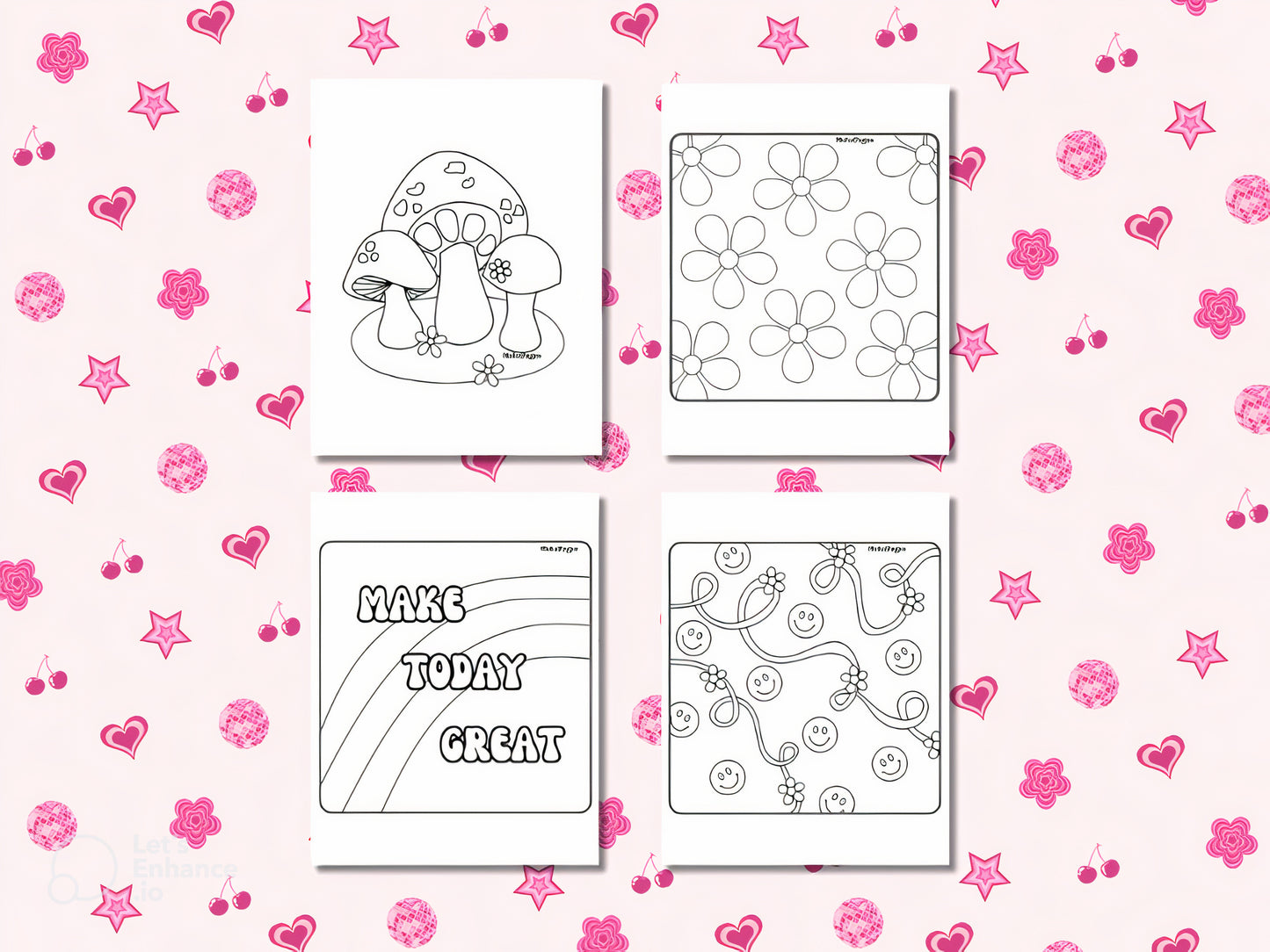 SMILES COLORING BOOK