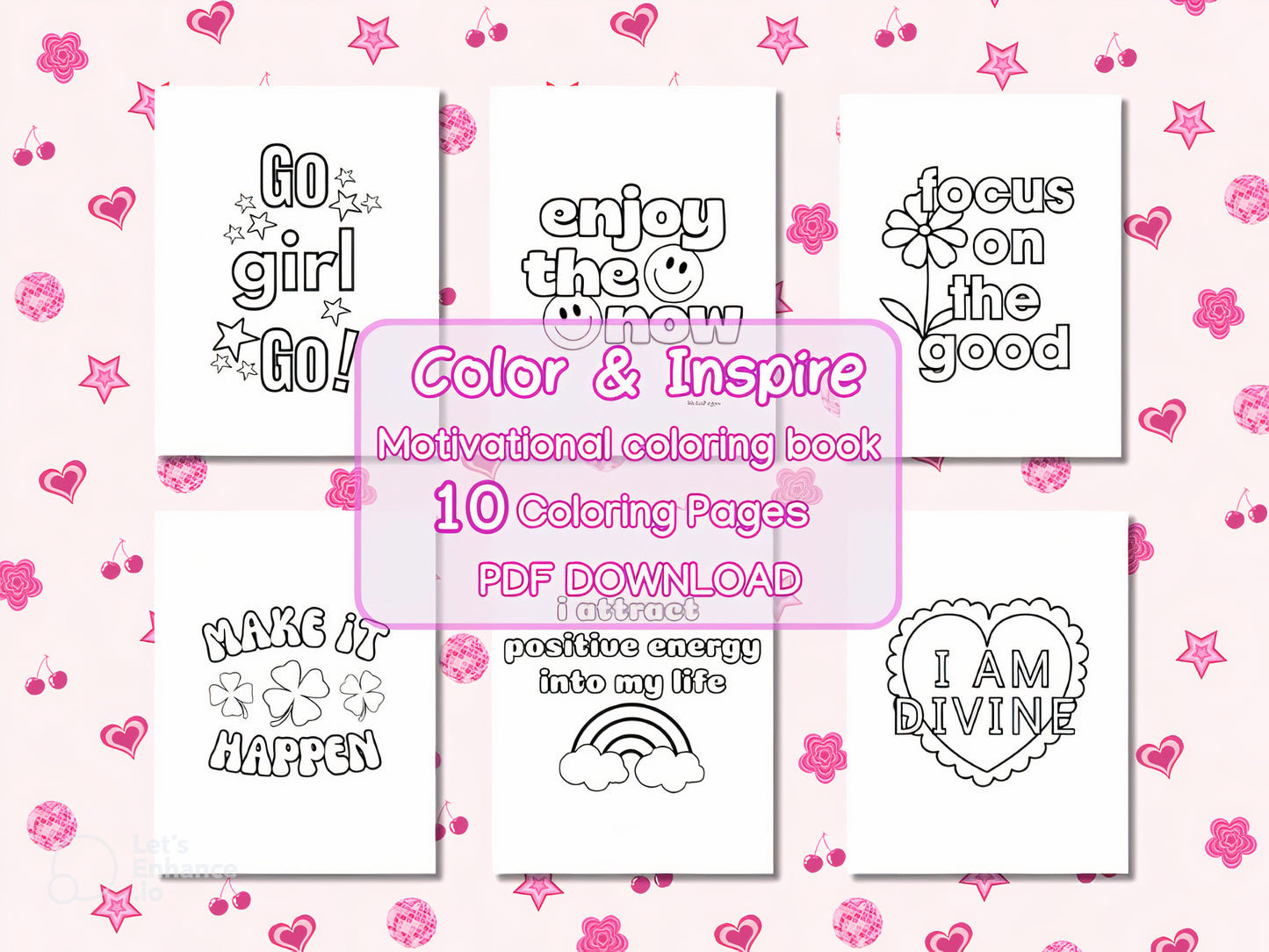 Color & Inspire Coloring book